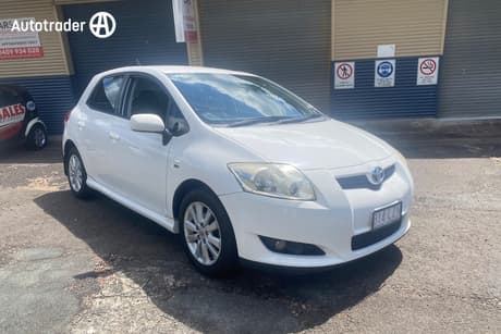 White 2008 Toyota Corolla Hatchback Levin Sx