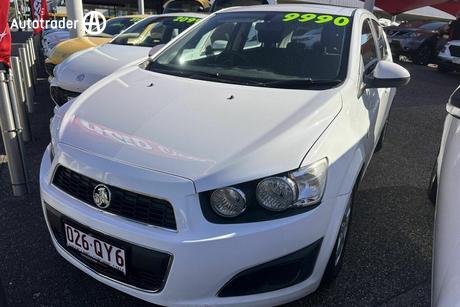 White 2012 Holden Barina Hatchback