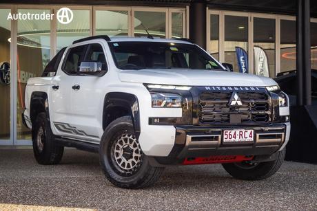 White 2026 Mitsubishi Triton Double Cab Pick Up Raider (4X4)