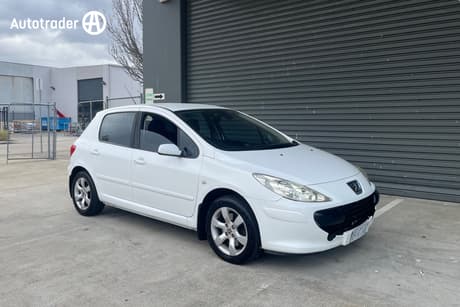 White 2005 Peugeot 307 Hatchback Xse Hdi 2.0