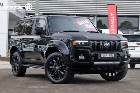 Black 2025 Toyota Landcruiser Prado Wagon Vx