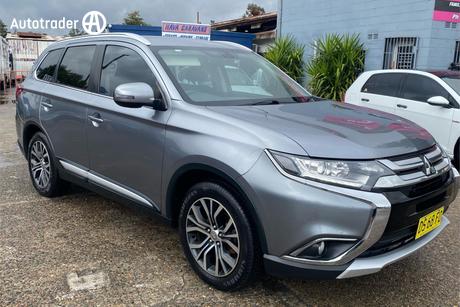 Grey 2015 Mitsubishi Outlander Wagon Xls (4X4)
