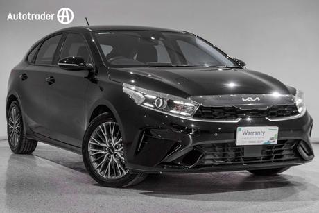 Black 2024 Kia Cerato Hatchback Sport+
