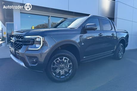 Grey 2026 Ford Ranger Double Cab Pick Up Wildtrak 3.0 (4X4)