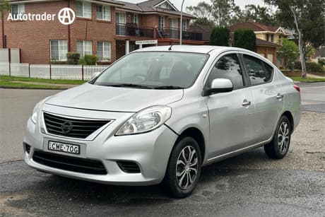 Silver 2012 Nissan Almera Sedan St