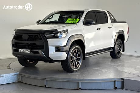 White 2022 Toyota Hilux Double Cab Pick Up Rogue (4X4)