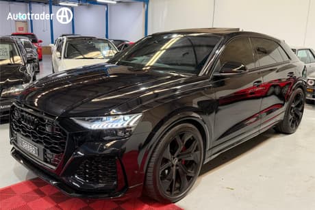 Black 2020 Audi RS Q8 Wagon Tfsi Quattro Mhev