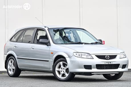 Silver 2003 Mazda 323 Hatchback Astina