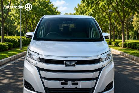 Silver 2020 Toyota Noah Commercial