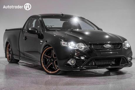 Black 2011 FPV GS Ute Tray BOSS 315 R
