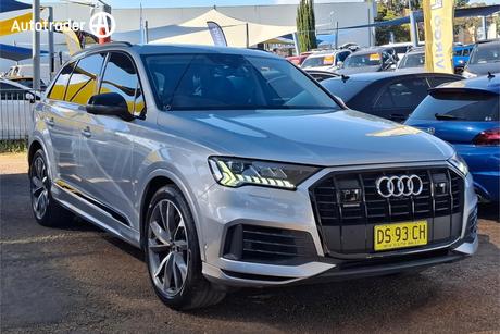 Silver 2021 Audi Q7 Wagon 50 Tdi Quattro Mhev