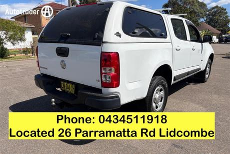 White 2017 Holden Colorado Crew Cab Pickup Ls (4X2)
