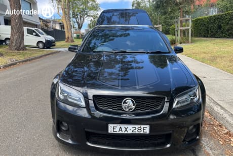 Black 2011 Holden Commodore Utility Ss-V