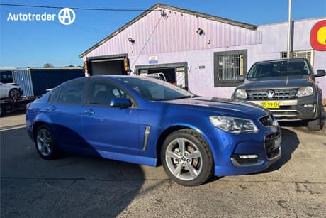 Blue 2016 Holden Commodore Sedan Sv6