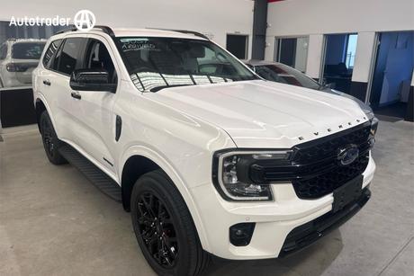 White 2024 Ford Everest Wagon Sport (4Wd)