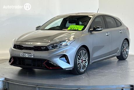 Grey 2023 Kia Cerato Hatchback Gt