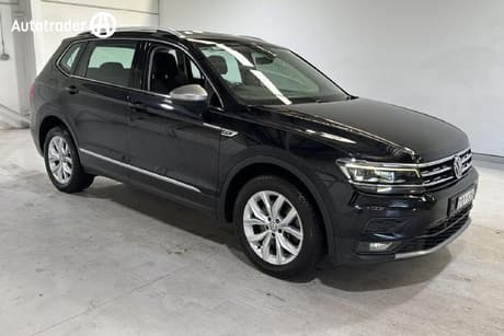 Black 2018 Volkswagen Tiguan Wagon Allspace 132 Tsi Comfortline