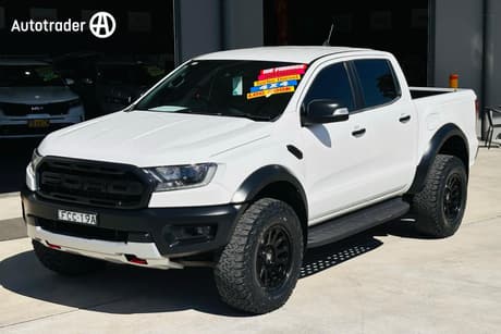 White 2021 Ford Ranger Double Cab Pick Up Raptor 2.0 (4X4)