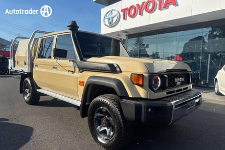 Gold 2024 Toyota Landcruiser Double Cab Chassis Lc79 Gxl