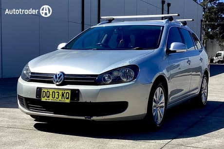 Silver 2010 Volkswagen Golf Wagon 118 Tsi Comfortline