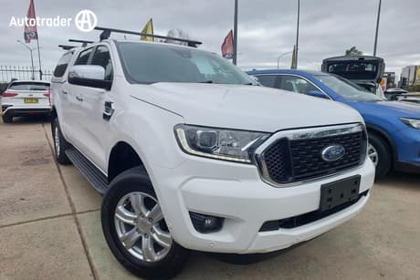 White 2021 Ford Ranger Double Cab Pick Up Xlt 2.0 Hi-Rider (4X2)