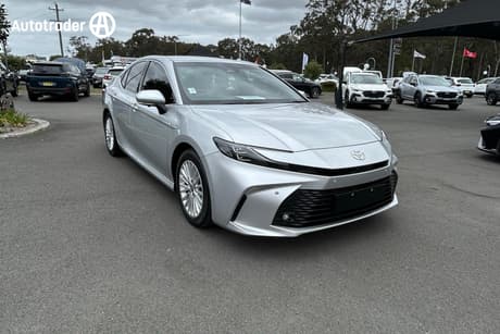 Silver 2025 Toyota Camry Sedan Ascent Sport Hybrid