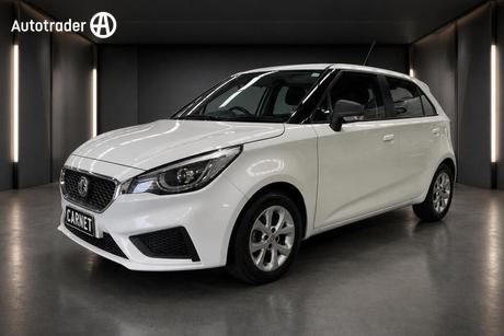 White 2022 MG MG3 Hatchback Core (With Navigation)