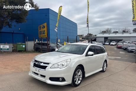White 2013 Subaru Liberty Wagon 2.5I