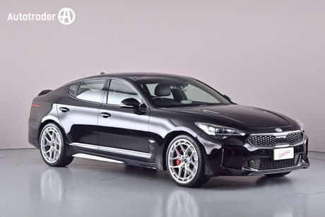 Black 2019 Kia Stinger Sedan Gt Carbon Edition