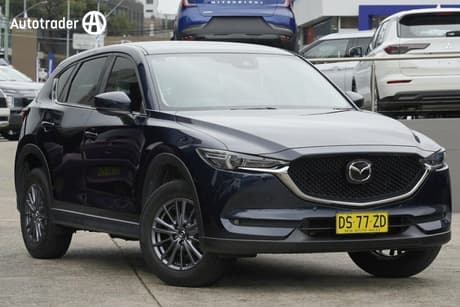 Blue 2019 Mazda CX-5 Wagon Touring (4X4)