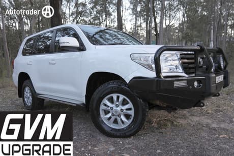 White 2014 Toyota Landcruiser Wagon Gxl (4X4)