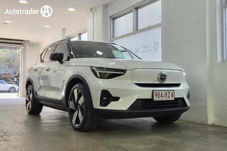 White 2023 Volvo XC40 Wagon Recharge Twin Pure Electric