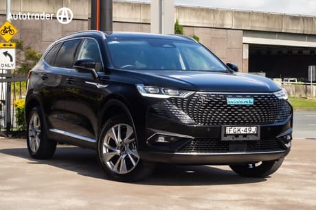 Black 2023 GWM Haval H6 Wagon Ultra Hybrid