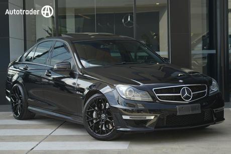 Black 2014 Mercedes-Benz C63 Sedan Amg