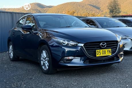 Blue 2018 Mazda 3 Hatchback Maxx Sport