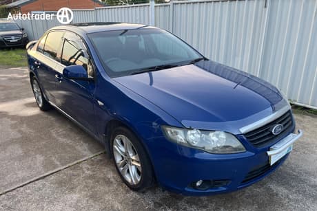 Blue 2008 Ford Falcon Sedan Xt