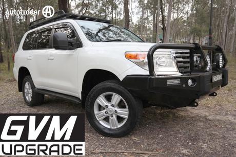 White 2014 Toyota Landcruiser Wagon Vx (4X4)