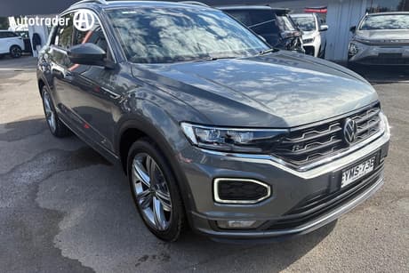 Grey 2021 Volkswagen T-ROC Wagon 140Tsi Sport
