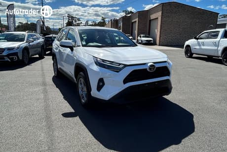 White 2025 Toyota RAV4 Wagon Gx (Awd) Hybrid