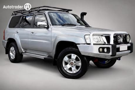 Silver 2013 Nissan Patrol Wagon St (4X4)