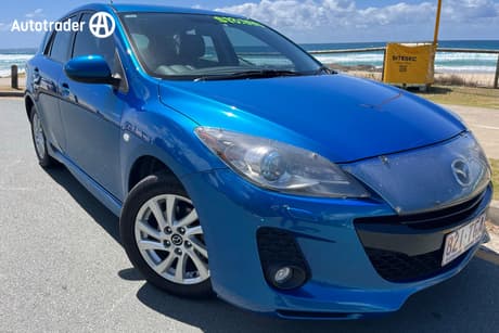 Blue 2013 Mazda 3 Hatchback Sp20 Skyactiv