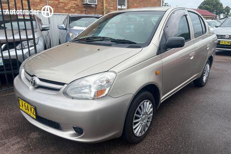 Gold 2003 Toyota Echo Sedan