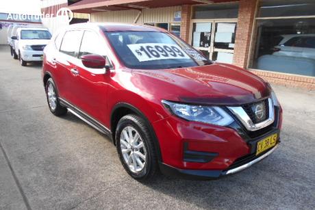 Red 2020 Nissan X-Trail Wagon St (2Wd) (5Yr)