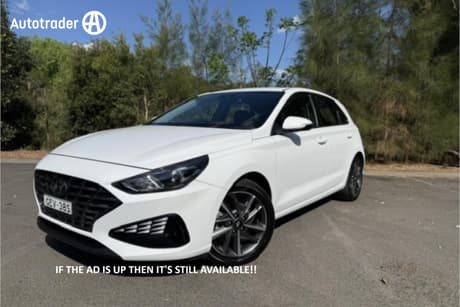 White 2023 Hyundai I30 Hatchback Active
