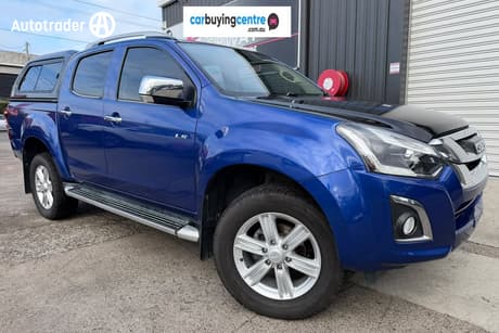 Blue 2019 Isuzu D-MAX Crew Cab Utility Ls-T (4X4)
