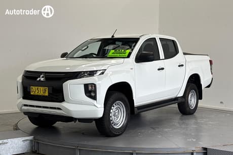 White 2023 Mitsubishi Triton Double Cab Pick Up Glx (4X2)