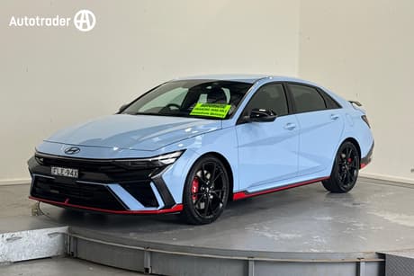 Blue 2024 Hyundai I30 Sedan N Premium