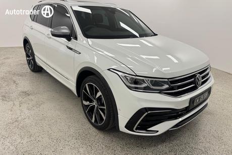 White 2022 Volkswagen Tiguan Wagon Allspace 162Tsi R-Line