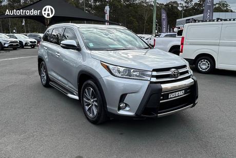 Silver 2019 Toyota Kluger Wagon Gxl (4X4)