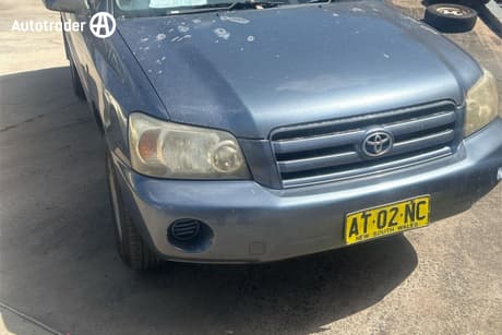 Grey 2004 Toyota Kluger Wagon Cv (4X4)